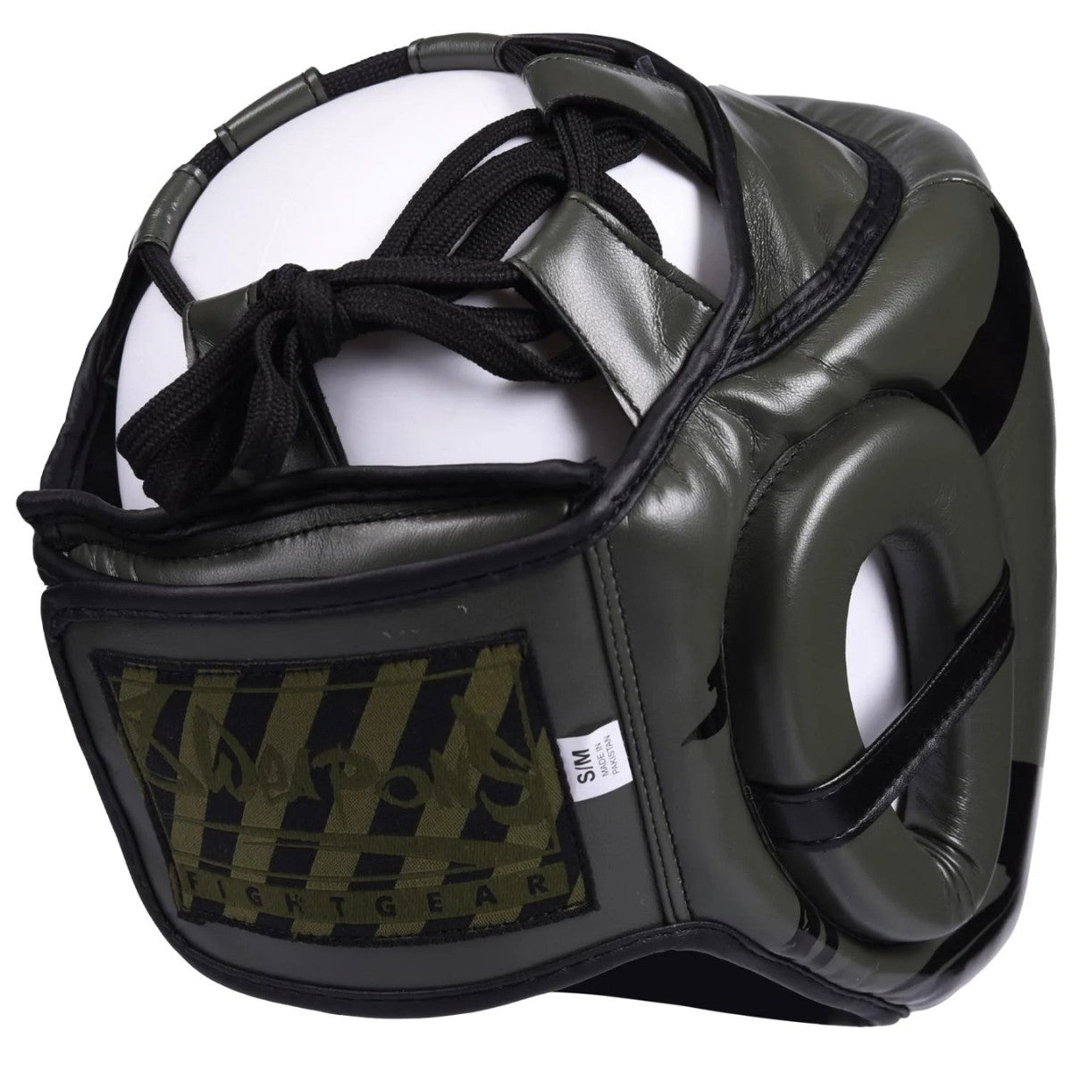 8 Weapons Kask Bokserski Unlimited Oliwkowy/Czarny