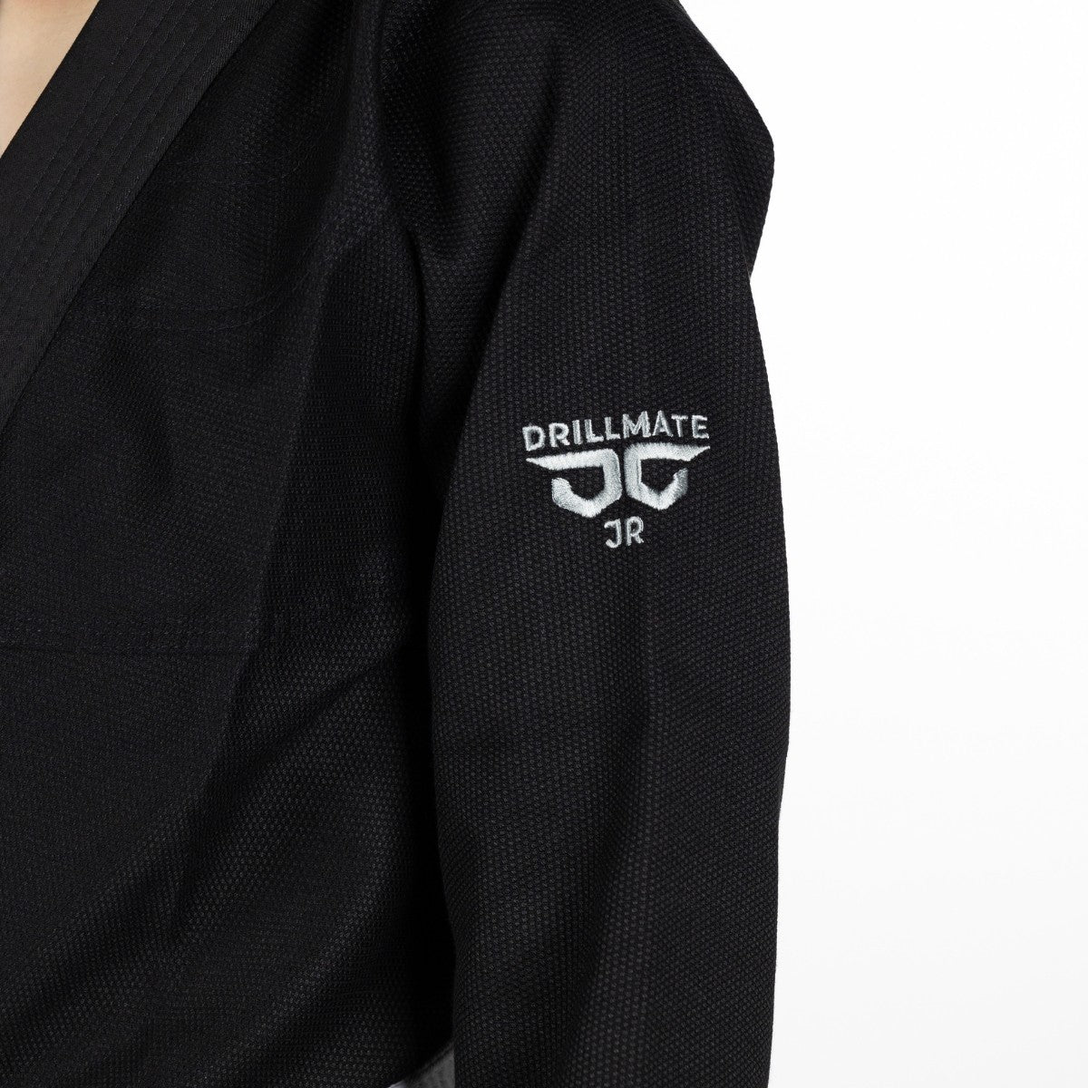Drillmate Kimono/Gi Junior Core Mate dla dzieci Czarne + biały pas w komplecie