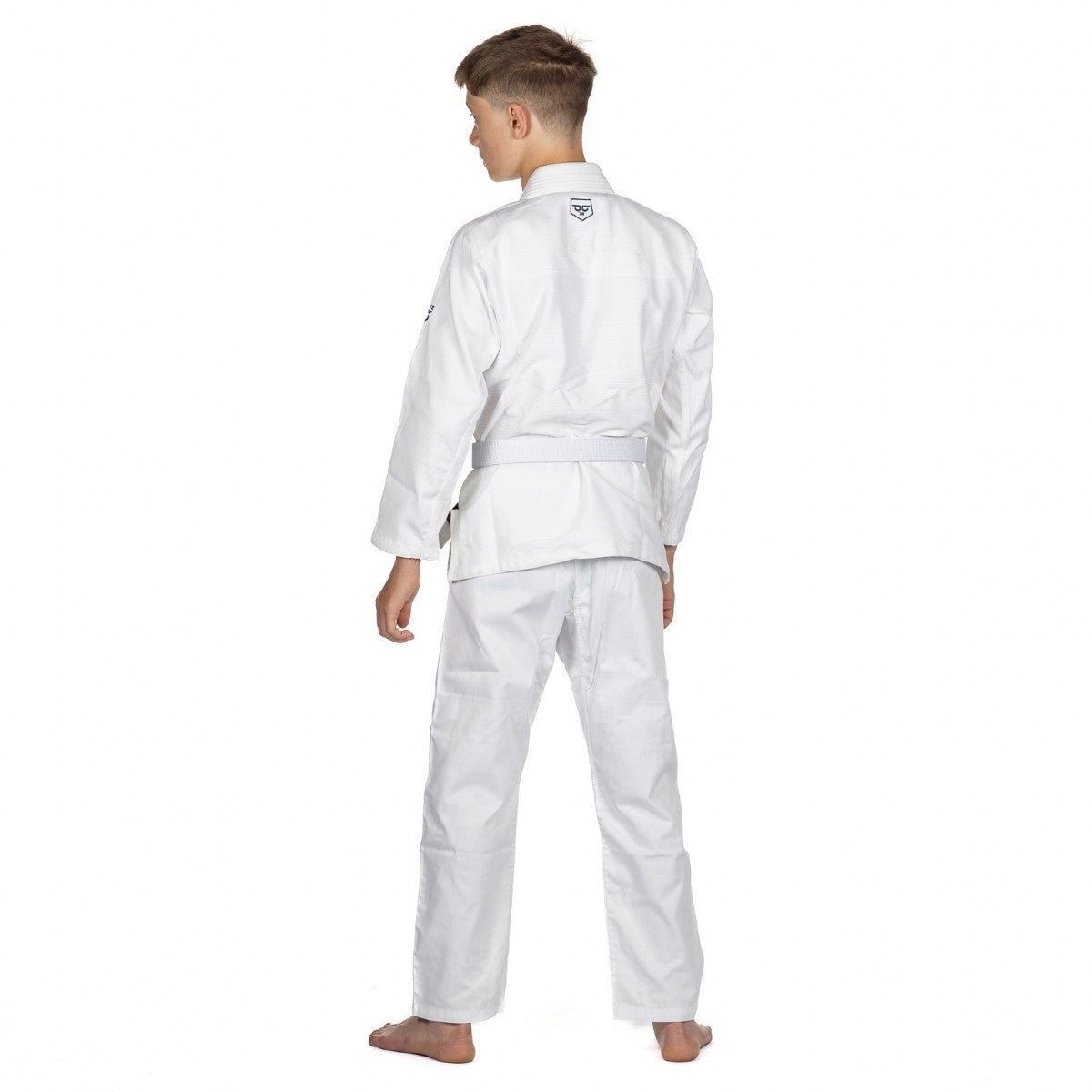 Drillmate Kimono/Gi Junior Core Mate dla dzieci Białe + biały pas w komplecie