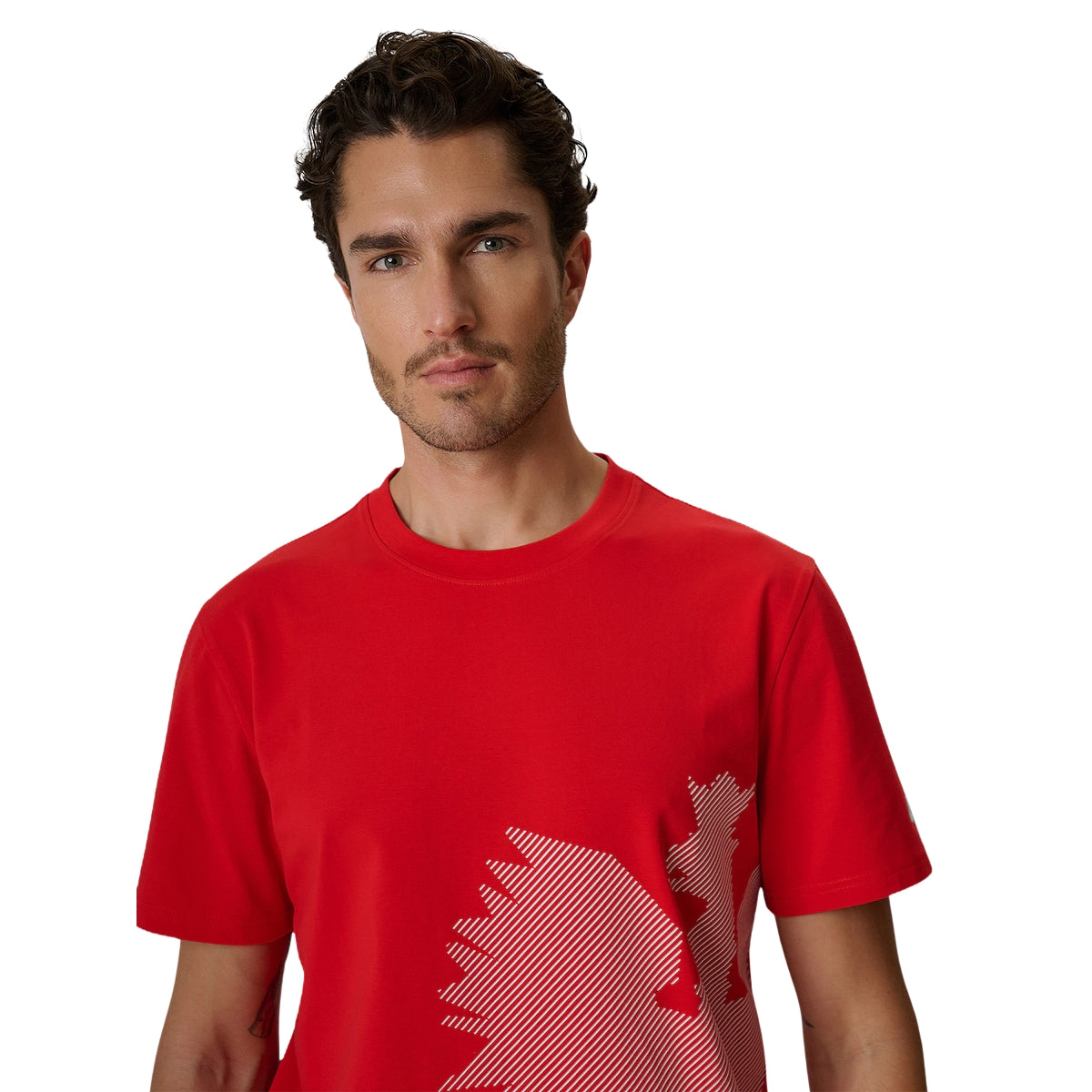 4F T-shirt kibica Polska Orzeł Czerwona