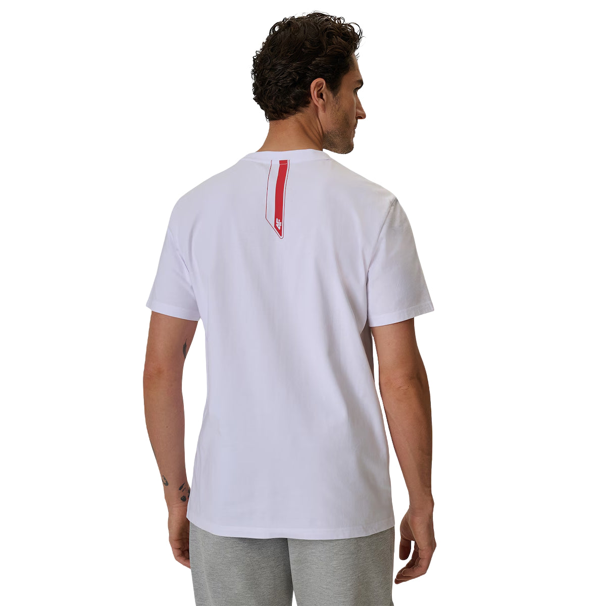 4F T-shirt kibica Polska Mały Orzeł Biała