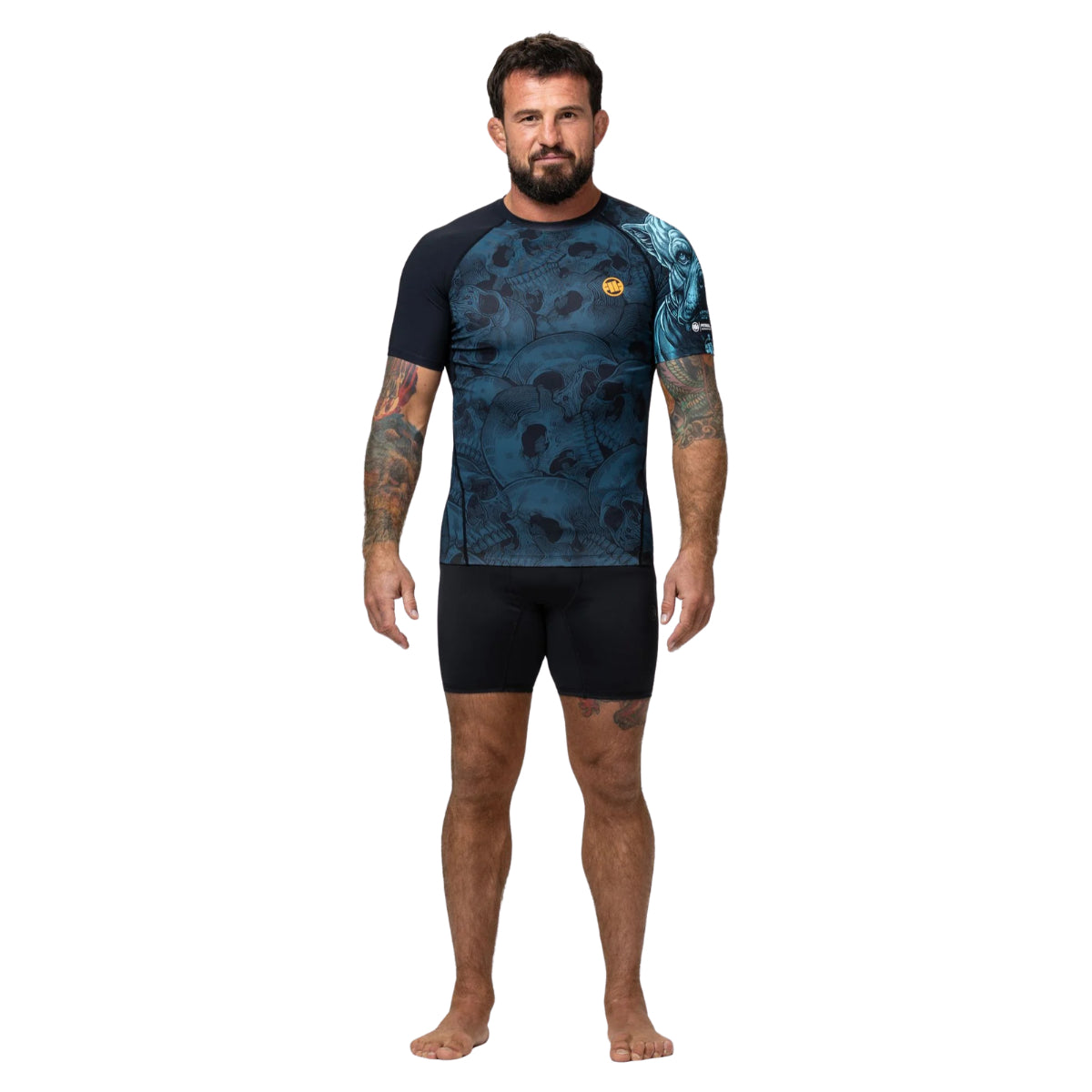 Pitbull Rashguard Guardian Angel krótki rękaw