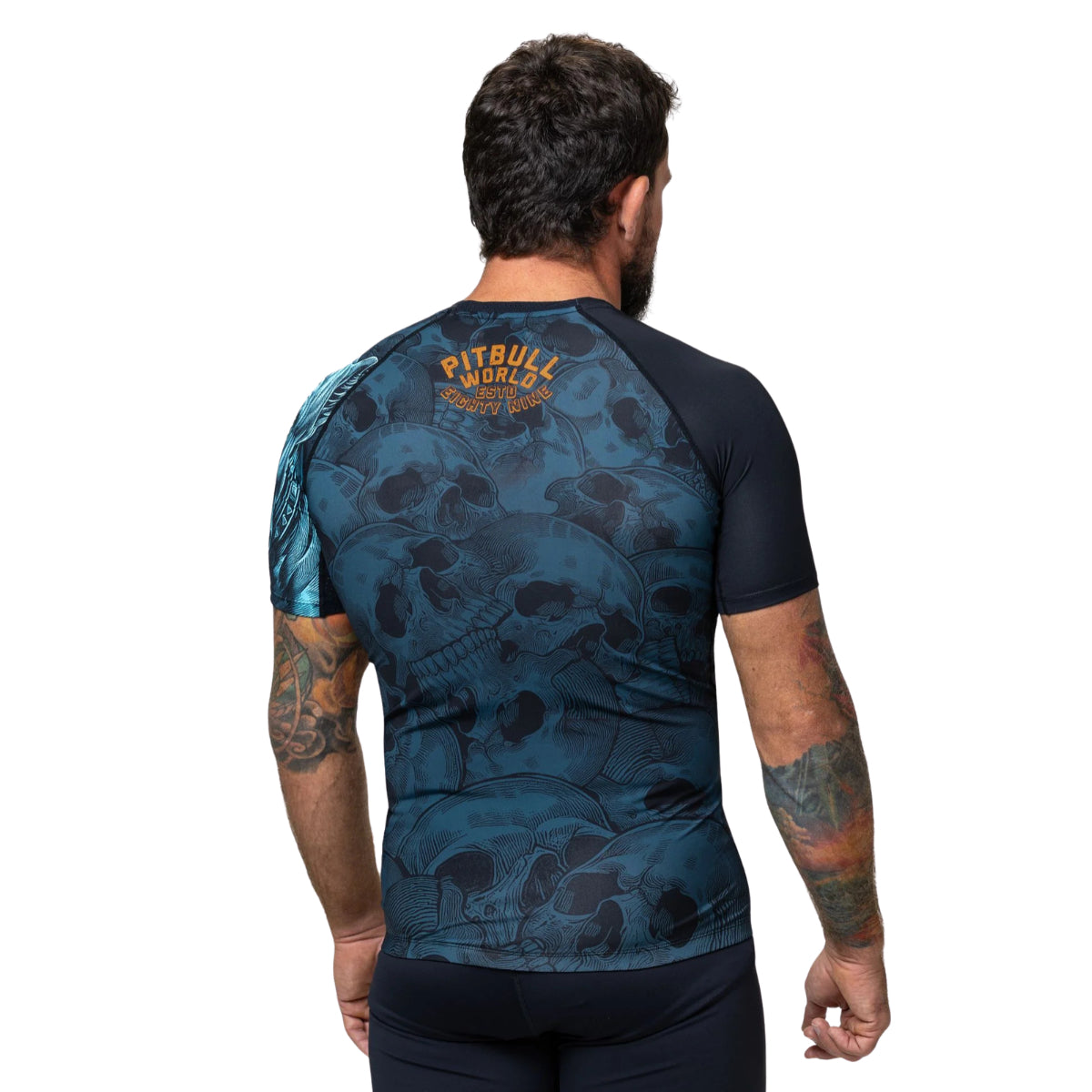 Pitbull Rashguard Guardian Angel krótki rękaw