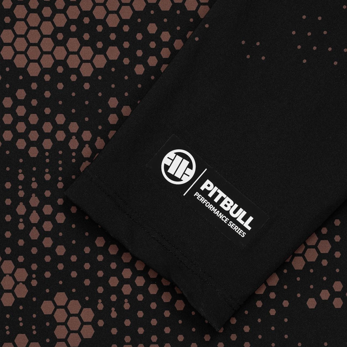 Pitbull Rashguard Hex Camo Hilltop Sand Długi rękaw