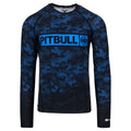 Pitbull Rashguard Hex Camo Hilltop Niebieski Długi rekaw