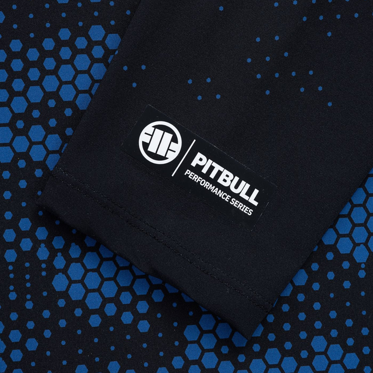 Pitbull Rashguard Hex Camo Hilltop Niebieski Długi rekaw