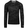 Pitbull Rashguard Hex Camo Hilltop Czarny Długi rękaw