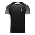 Pitbull Rashguard Ranked Czarny Krótki rękaw