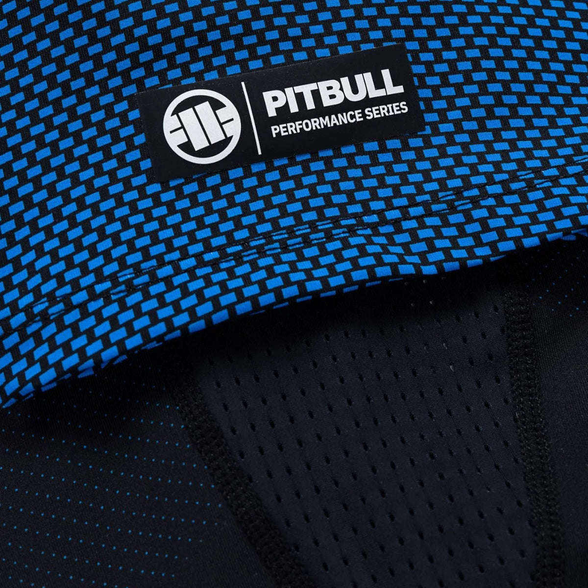 Pitbull Rashguard Ranked Niebieski Długi rękaw