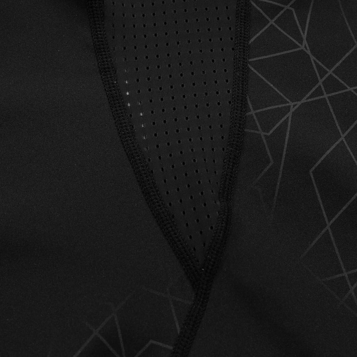 Pitbull Rashguard Ray Krótki rękaw Czarny/Zielony