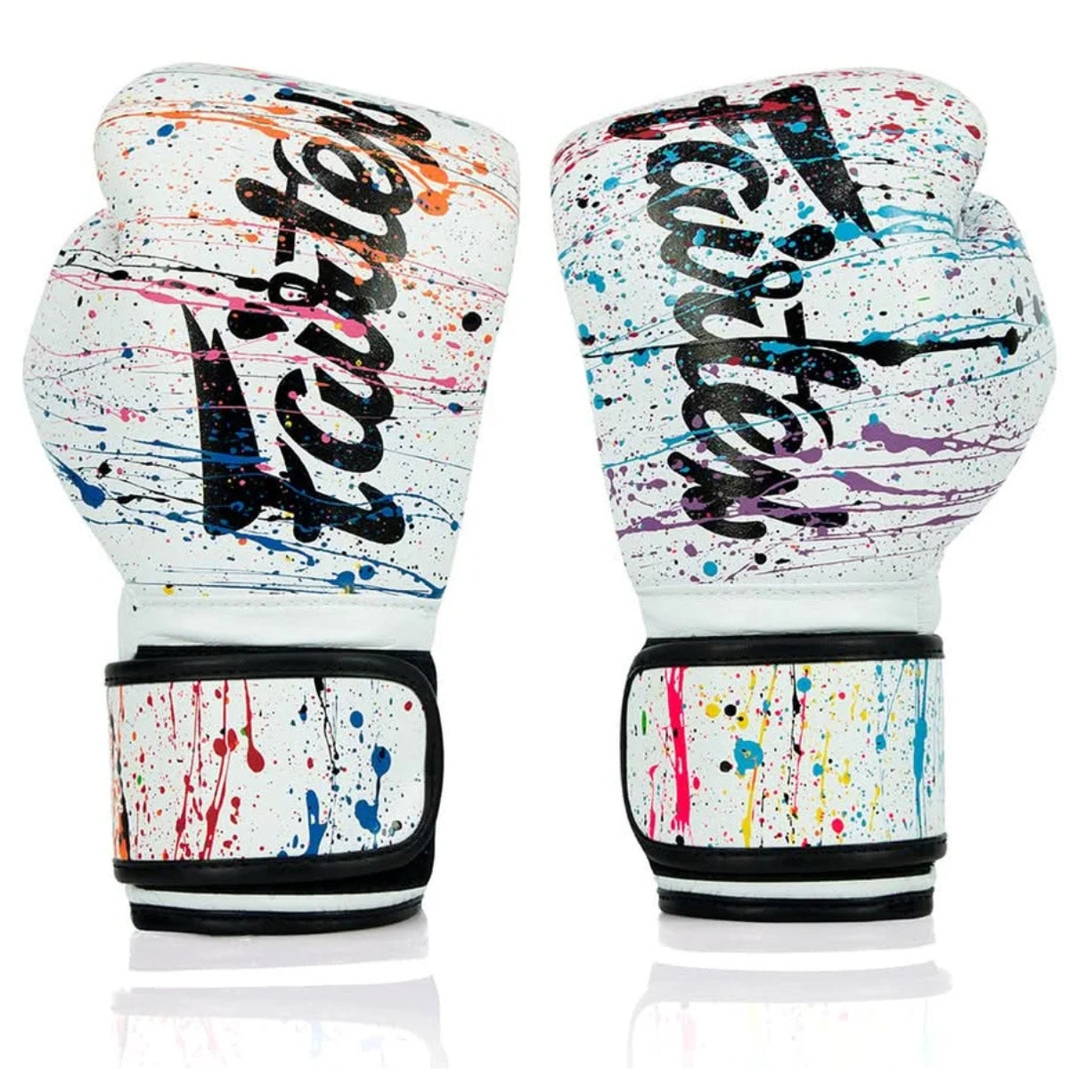 Fairtex Rękawice Bokserskie BGV14 Painter Białe