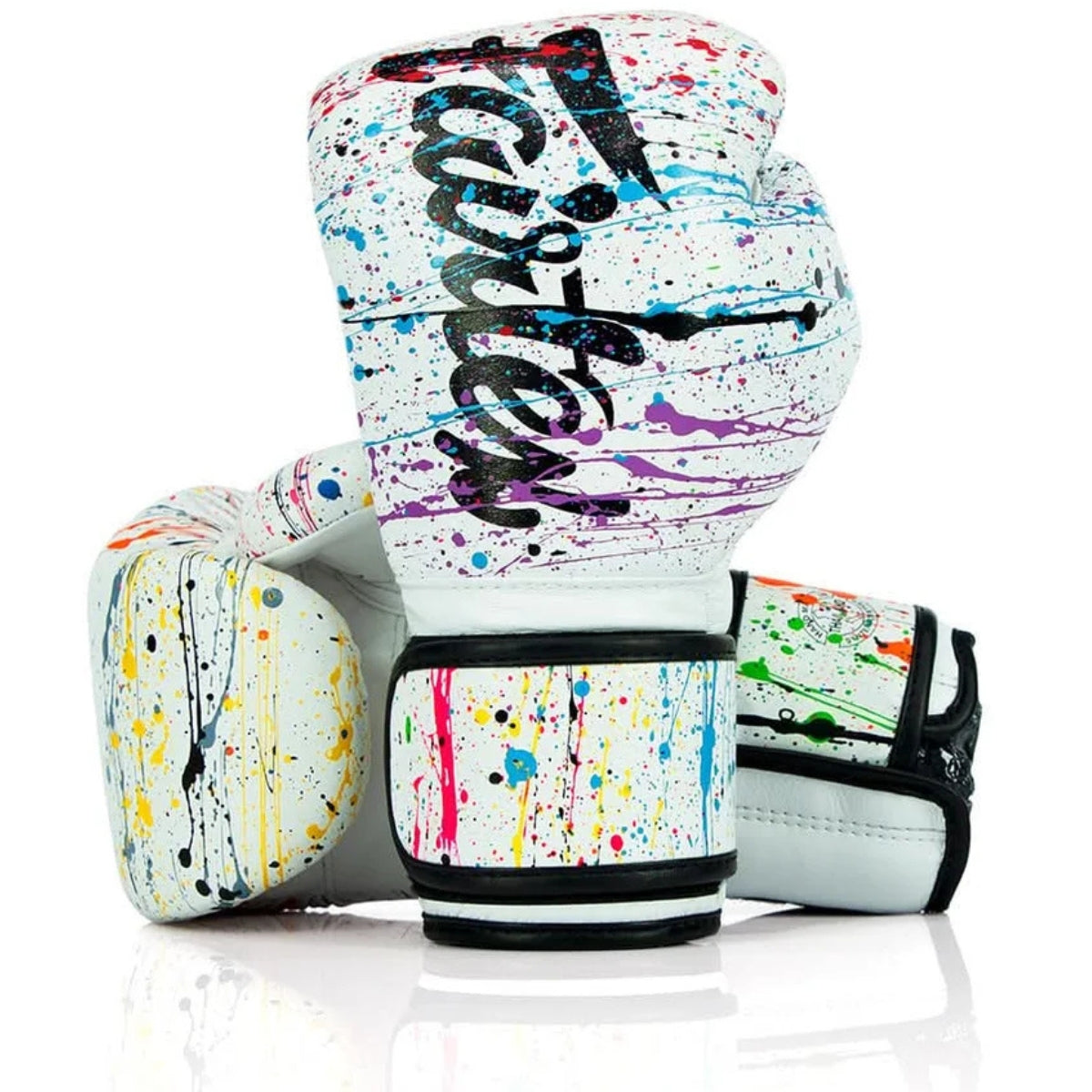 Fairtex Rękawice Bokserskie BGV14 Painter Białe