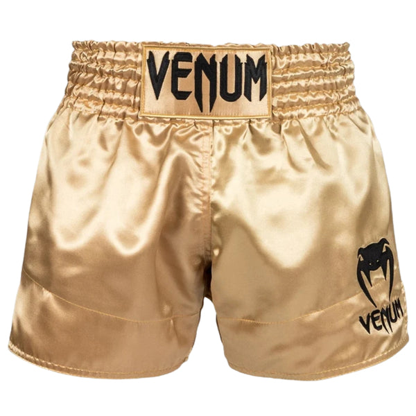 Venum Spodenki Muay Thai Classic Złote/Czarne