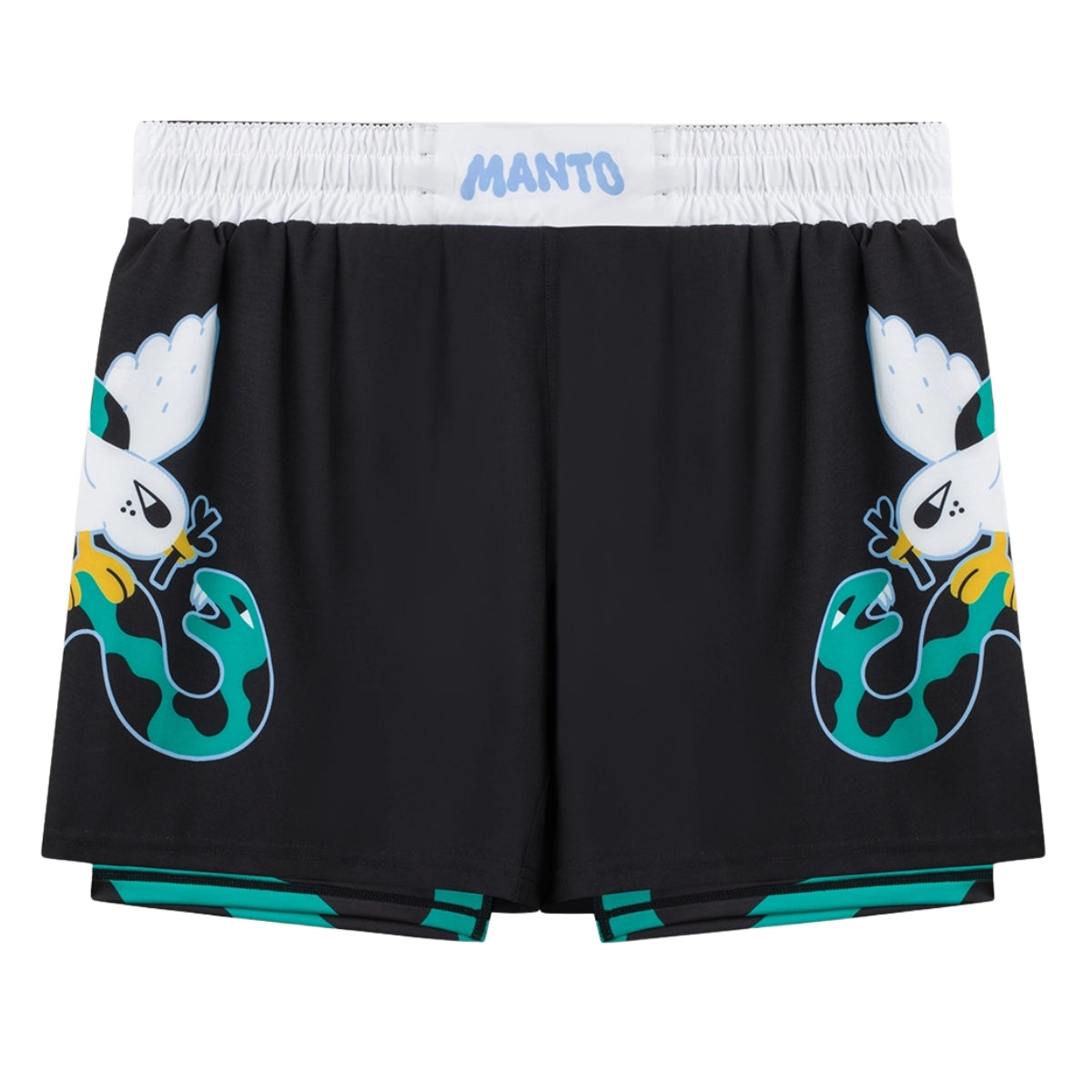 MANTO Spodenki 2w1 DOVE Czarne
