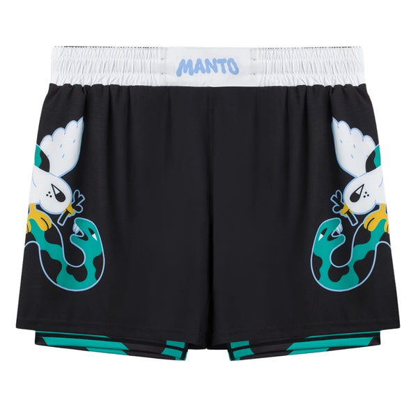 MANTO Spodenki 2w1 DOVE Czarne