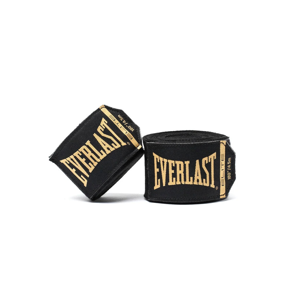 Everlast Owijki Bokserskie Elite Czarne 4,5m