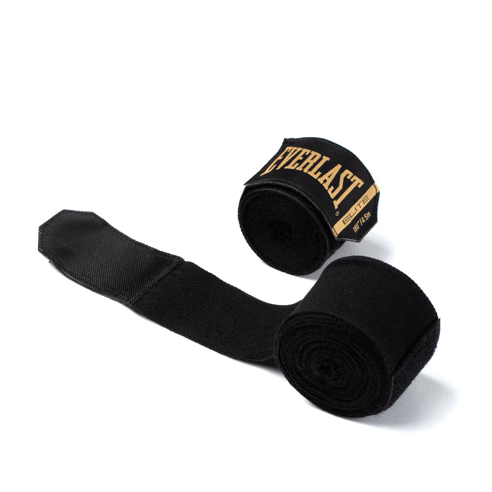 Everlast Owijki Bokserskie Elite Czarne 4,5m