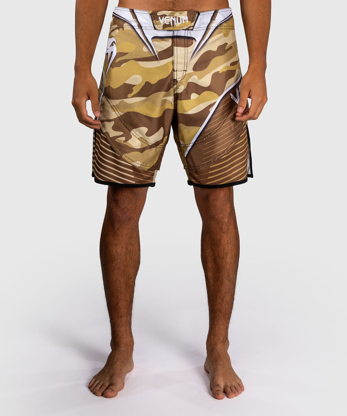 Venum Spodenki do MMA Camo Hero Beżowe/Brązowe
