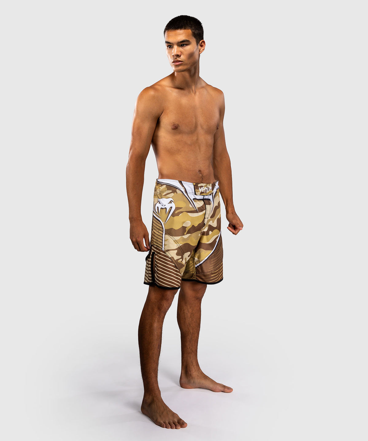 Venum Spodenki do MMA Camo Hero Beżowe/Brązowe