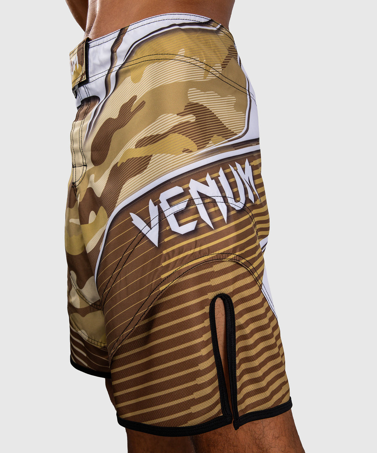 Venum Spodenki do MMA Camo Hero Beżowe/Brązowe