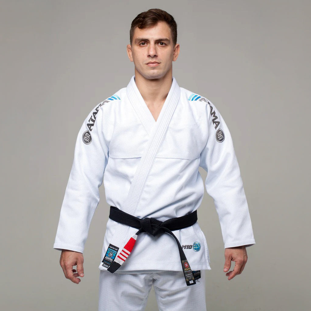 Atama Gi / Kimono BJJ Męskie Mundial Białe