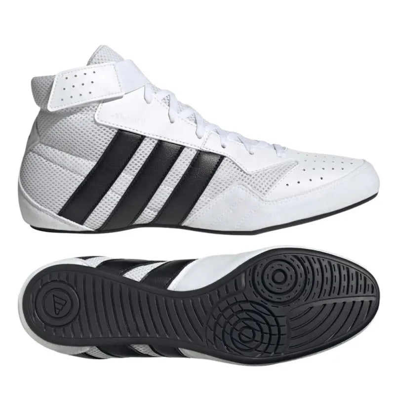 Adidas Buty Zapaśnicze HVC Plus Białe