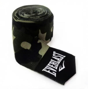 Everlast Owijki Bokserskie - Bandaże SPARK GREEN CAMO 3m
