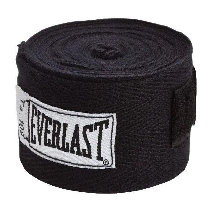 Everlast Bandaże bokserskie Core Czarne 3m