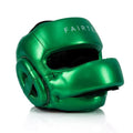 Fairtex Kask Bokserski Sparingowy HG17 z Ochroną Nosa Zielony