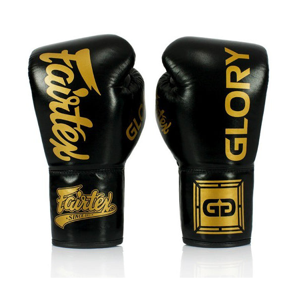 Fairtex Rękawice Bokserskie ze skóry naturalnej BGLG1 Czarne