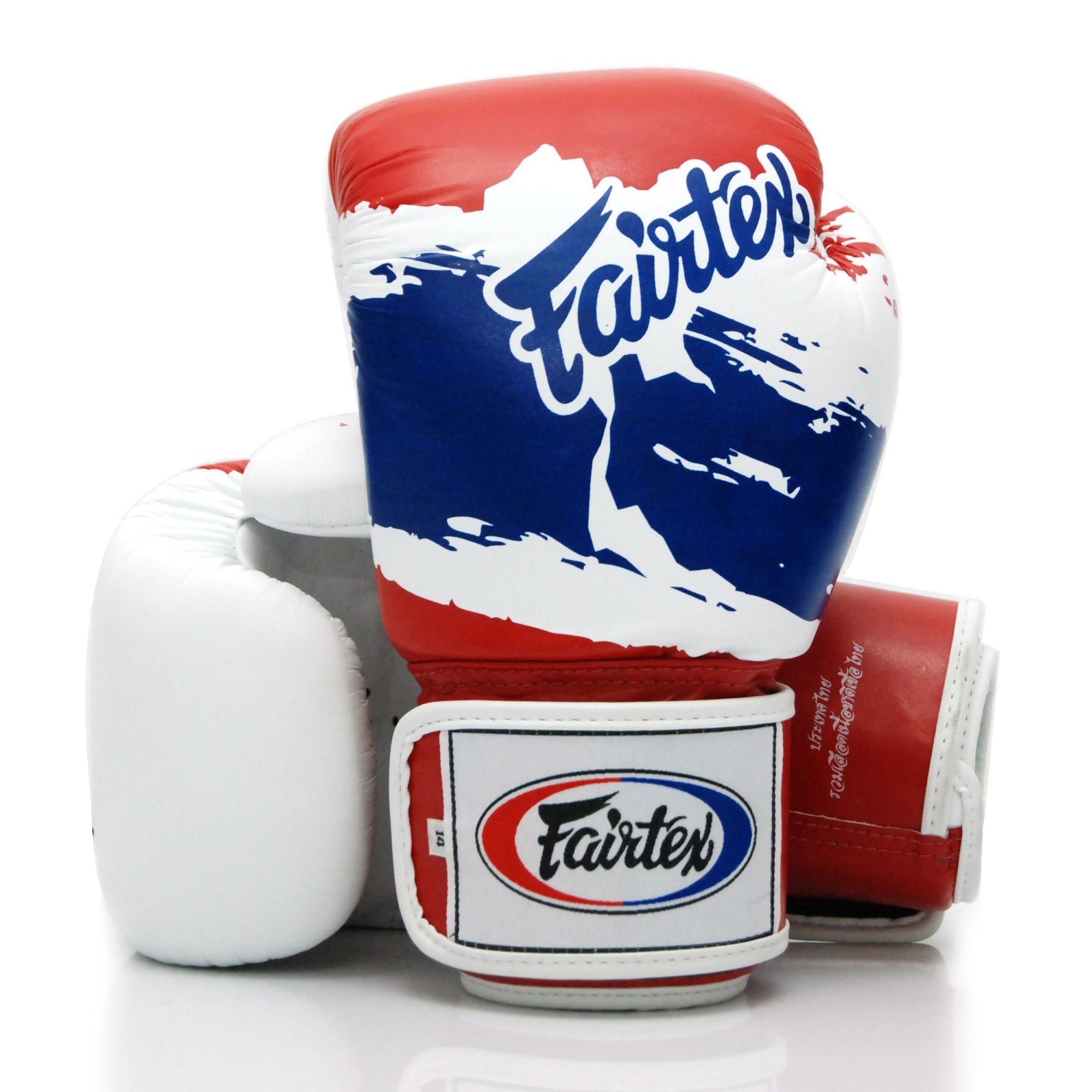 Fairtex Rękawice Bokserskie ze skóry naturalnej BGV1 Thai Pride