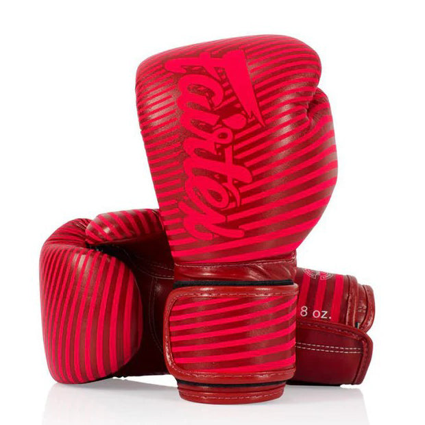 Fairtex Rękawice Bokserskie BGV14 Minimalism Czerwone