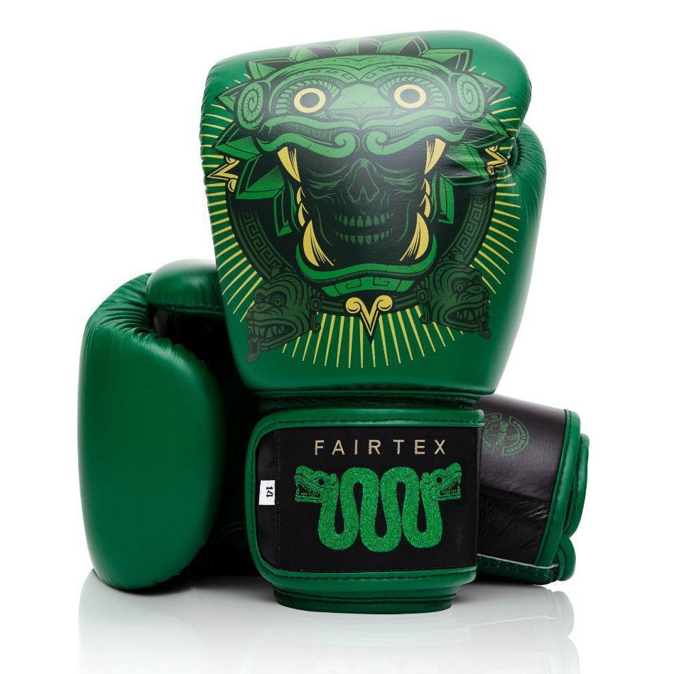 Fairtex Rękawice Bokserskie ze skóry naturalnej Resurrection X Tom Atencio