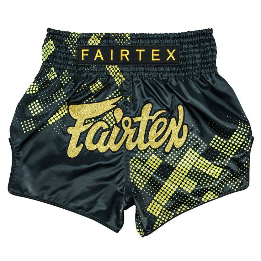 Fairtex Spodenki Muay Thai BS1925 Czarne/Złote