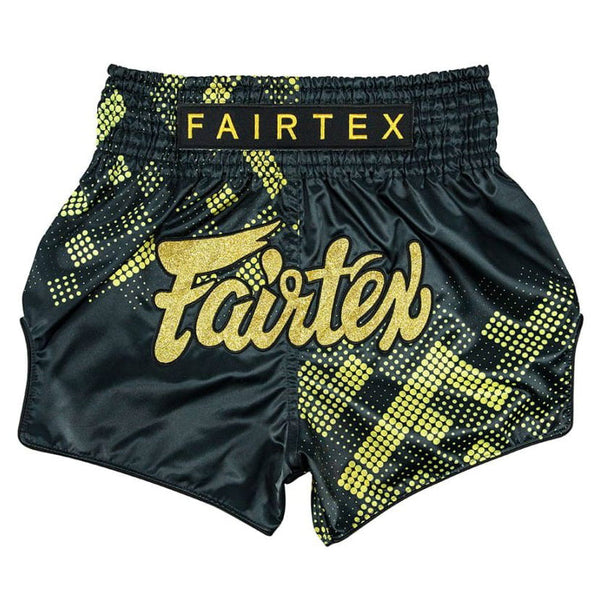 Fairtex Spodenki Muay Thai BS1925 Czarne/Złote