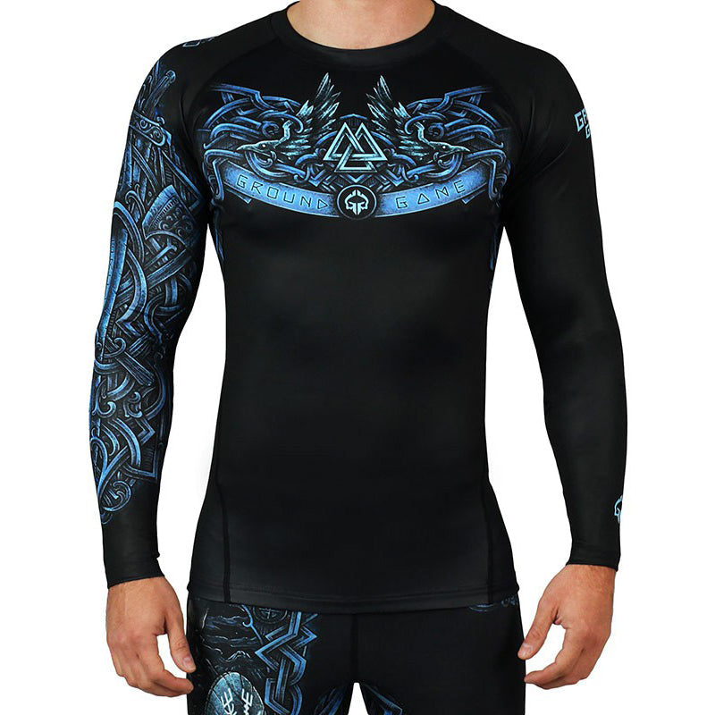 Ground Game Rashguard Męski długi rękaw Viking