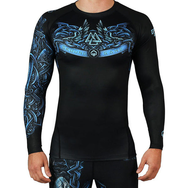 Ground Game Rashguard Męski długi rękaw Viking