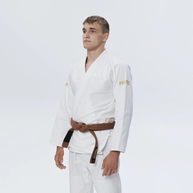MANTO Kimono/GI BJJ Męskie RISE 2.0 Białe
