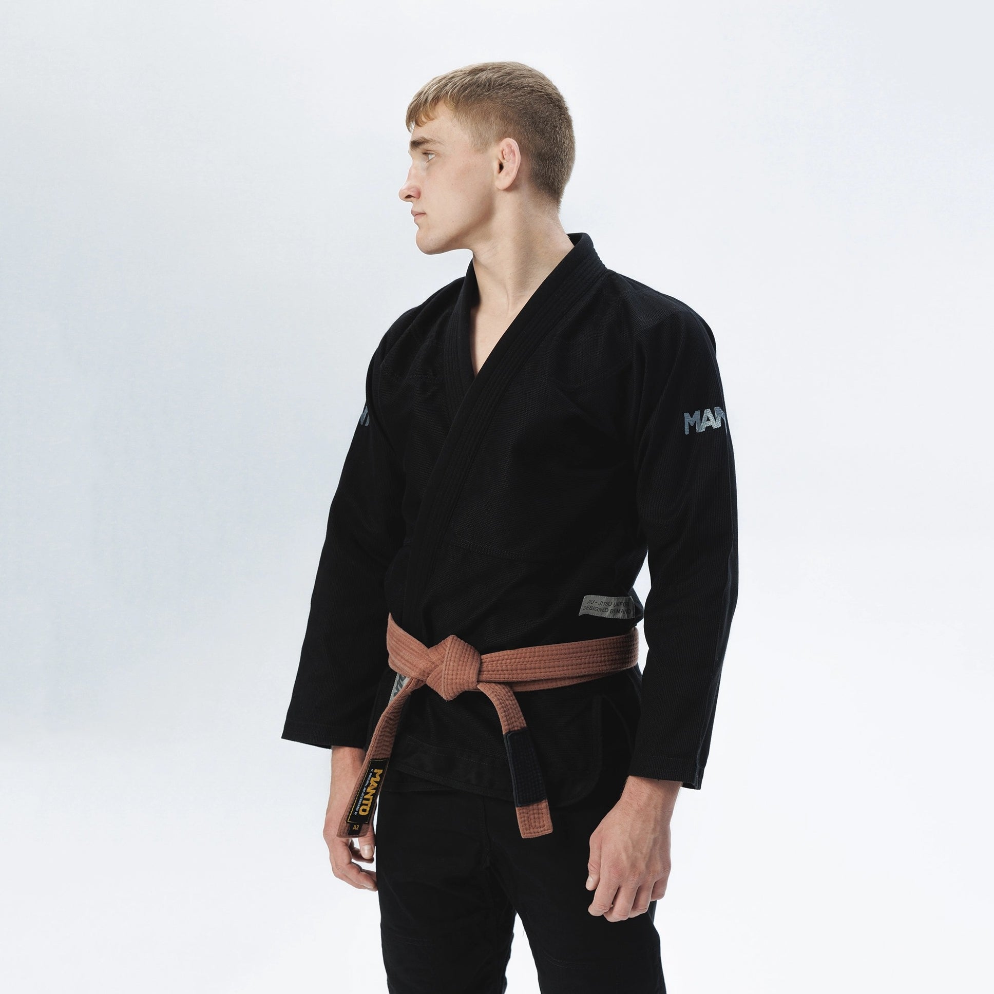 MANTO Kimono/GI BJJ Męskie RISE 2.0 Czarne
