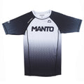 MANTO Rashguard Męski Krótki Rękaw RANK Biały