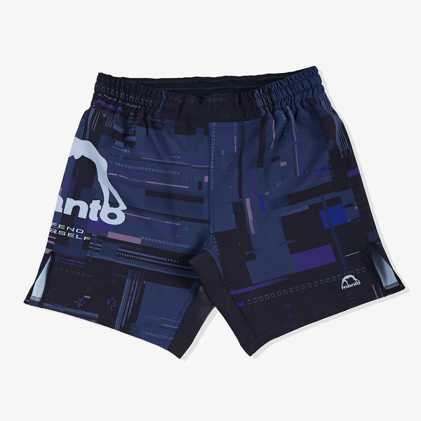 MANTO spodenki do MMA ENDURE Czarne/Granatowe