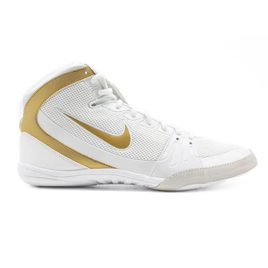 Nike Buty Zapaśnicze Freek Białe/Złote