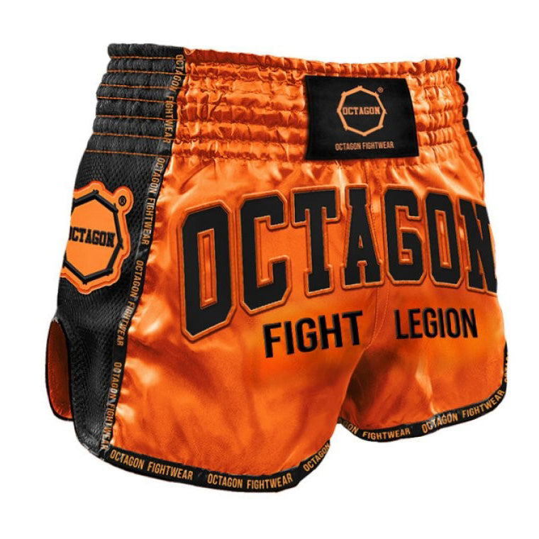 Octagon Spodenki Muay Thai Fight Legion Pomarańczowe