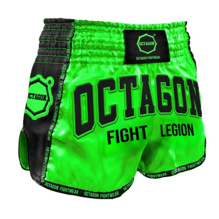 Octagon Spodenki Muay Thai Fight Legion Zielone