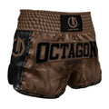 Octagon Spodenki Muay Thai Legion Future Premium Brązowe