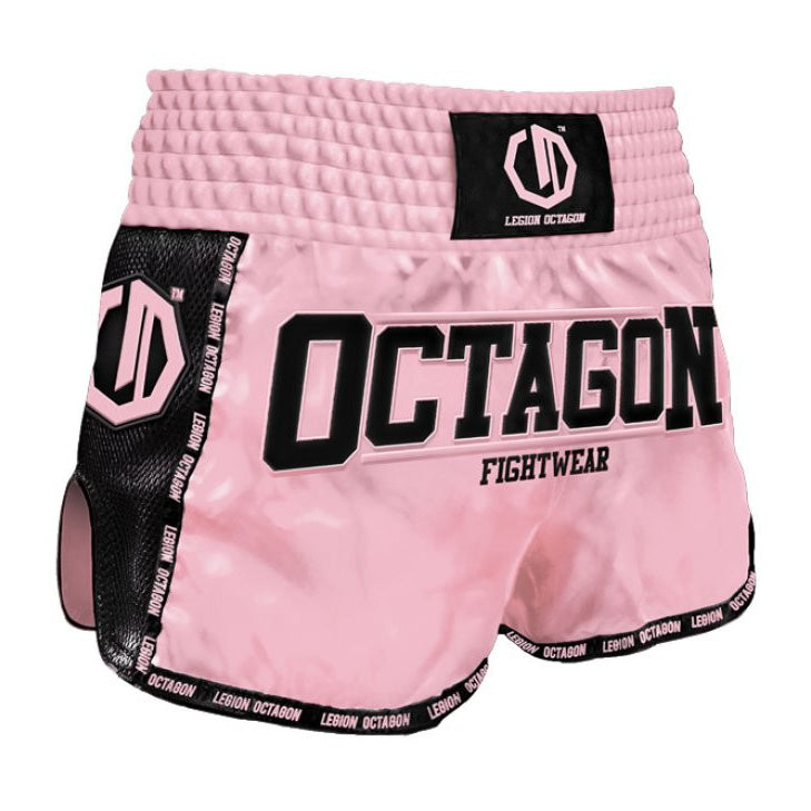 Octagon Spodenki Muay Thai Legion Future Premium Różowe