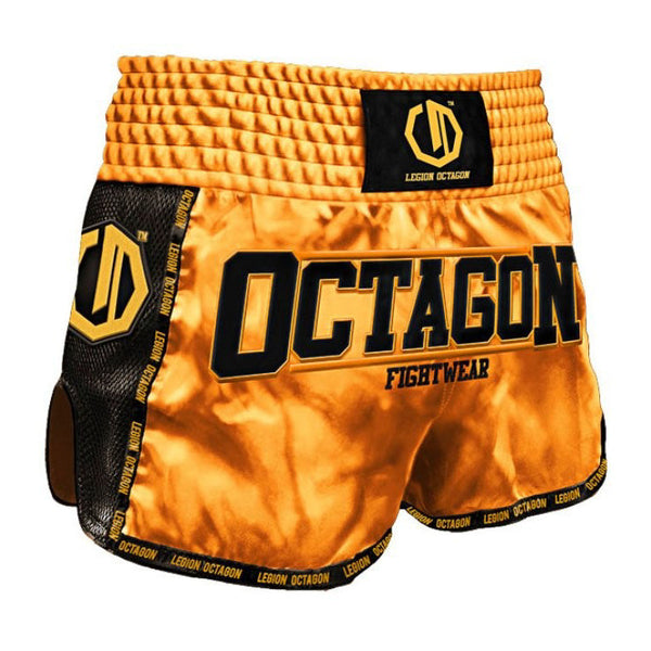 Octagon Spodenki Muay Thai Legion Future Premium Złote