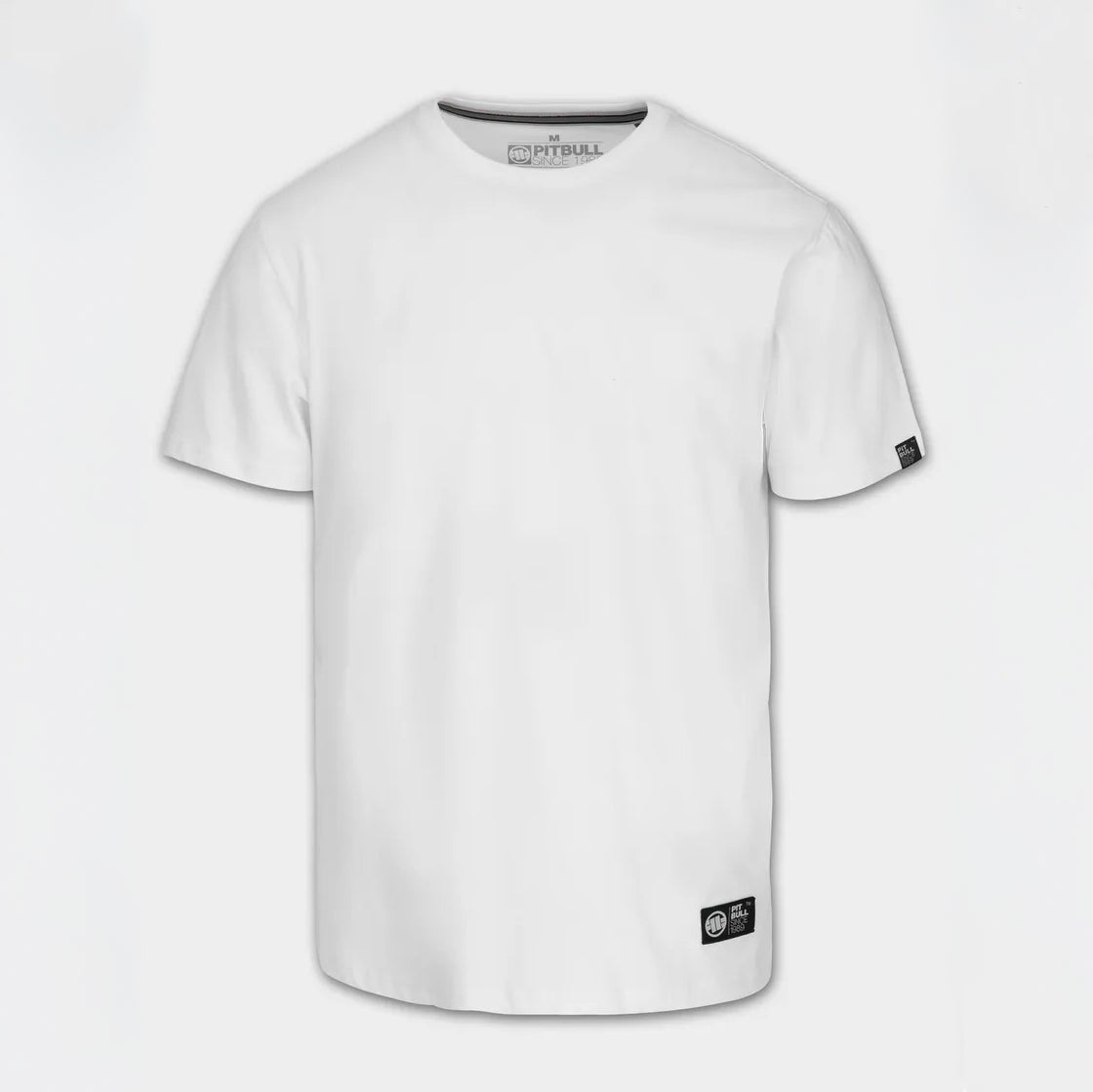 Pitbull T-shirt Bawełniany No Logo Biały
