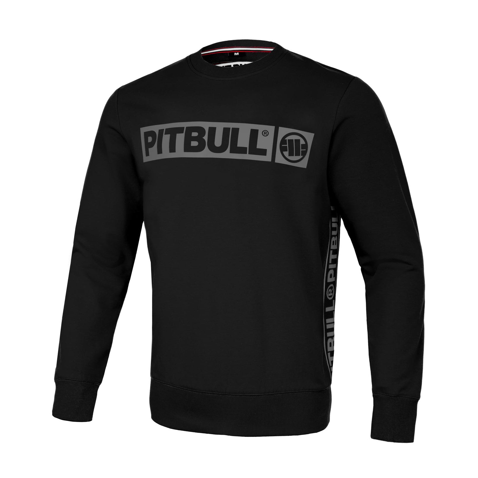 Pitbull Bluza French Terry Albion Crewneck Czarna