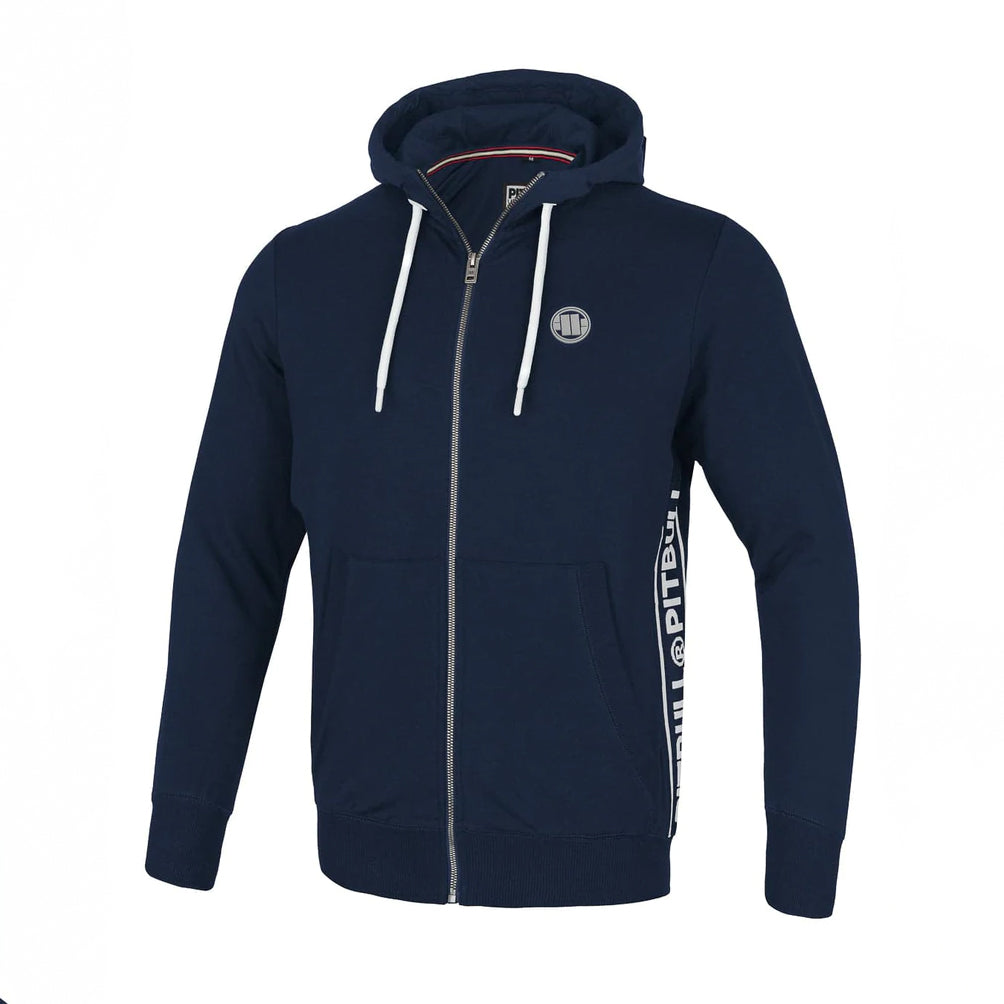 Pitbull Bluza z Kapturem Rozpinana French Terry Reno Granatowa